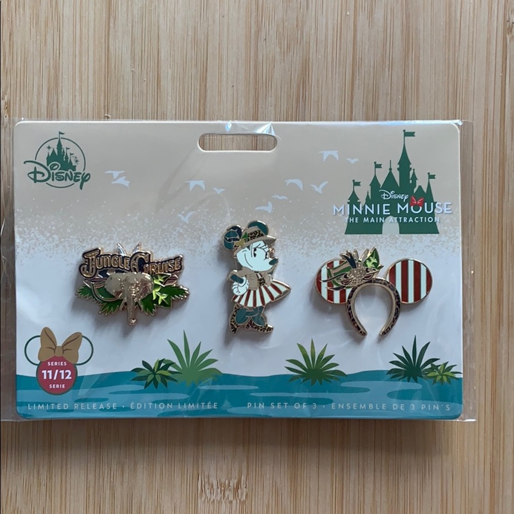 Minnie Mouse Main Attraction Jungle Cruise Pins